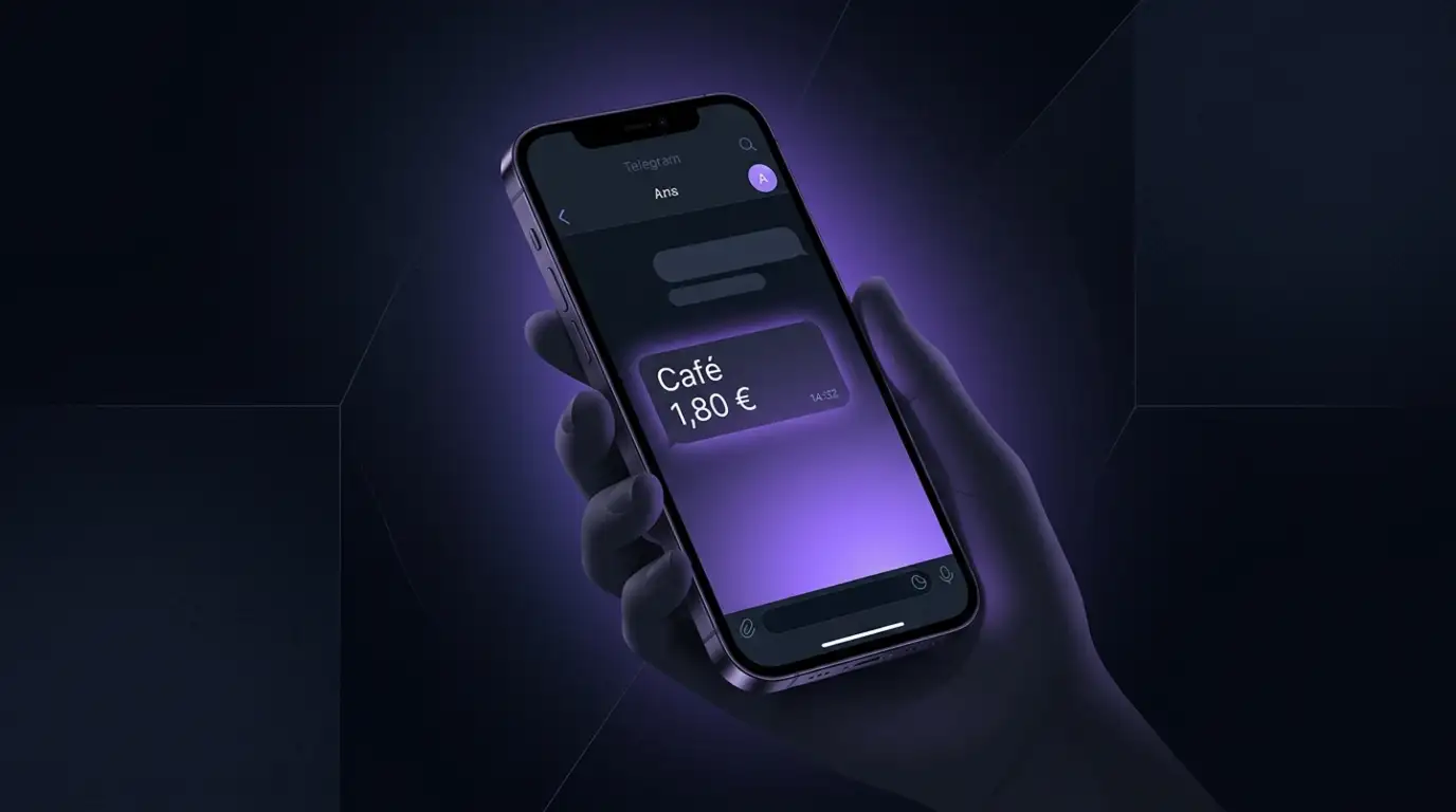 Comparativa de flujo: app tradicional vs. mensaje en Telegram